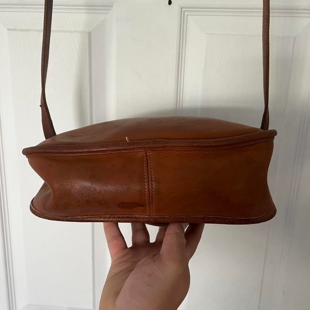 1990s Coach City Bag Leather shoulder bag / crossbody - Picture 5 of 8